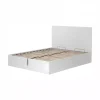 New Letto matrimoniale contenitore "hi box" bianco 160x190 cm Letti E Comodini