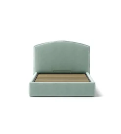 Letti E Comodini- Letto piazza e mezza contenitore 