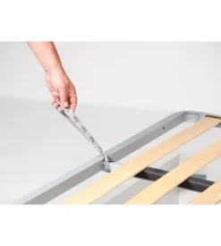 New Letto piazza e mezza contenitore con piedini