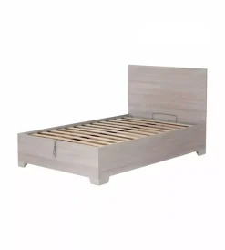 Letti E Comodini- Letto piazza e mezza contenitore con piedini "hi box" olmo naturale 120x190 cm