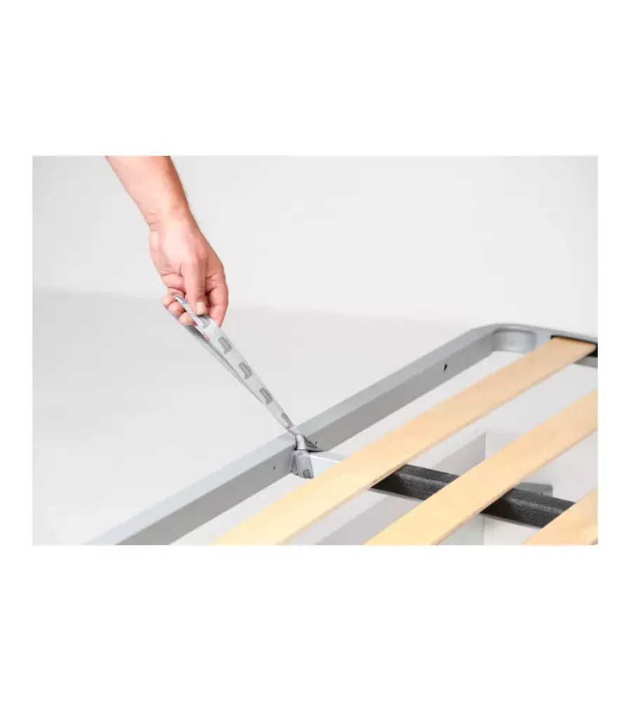 Letti E Comodini|Letto singolo contenitore "bed box" bianco 90x190 cm