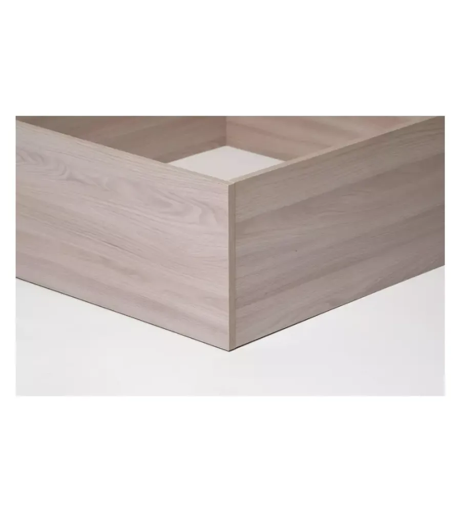 Letti E Comodini- Letto singolo contenitore "hi box" olmo naturale 90x190 cm