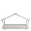 Letti E Comodini- Letto singolo per bambini "casetta" in legno grigio 102x223x129 cm
