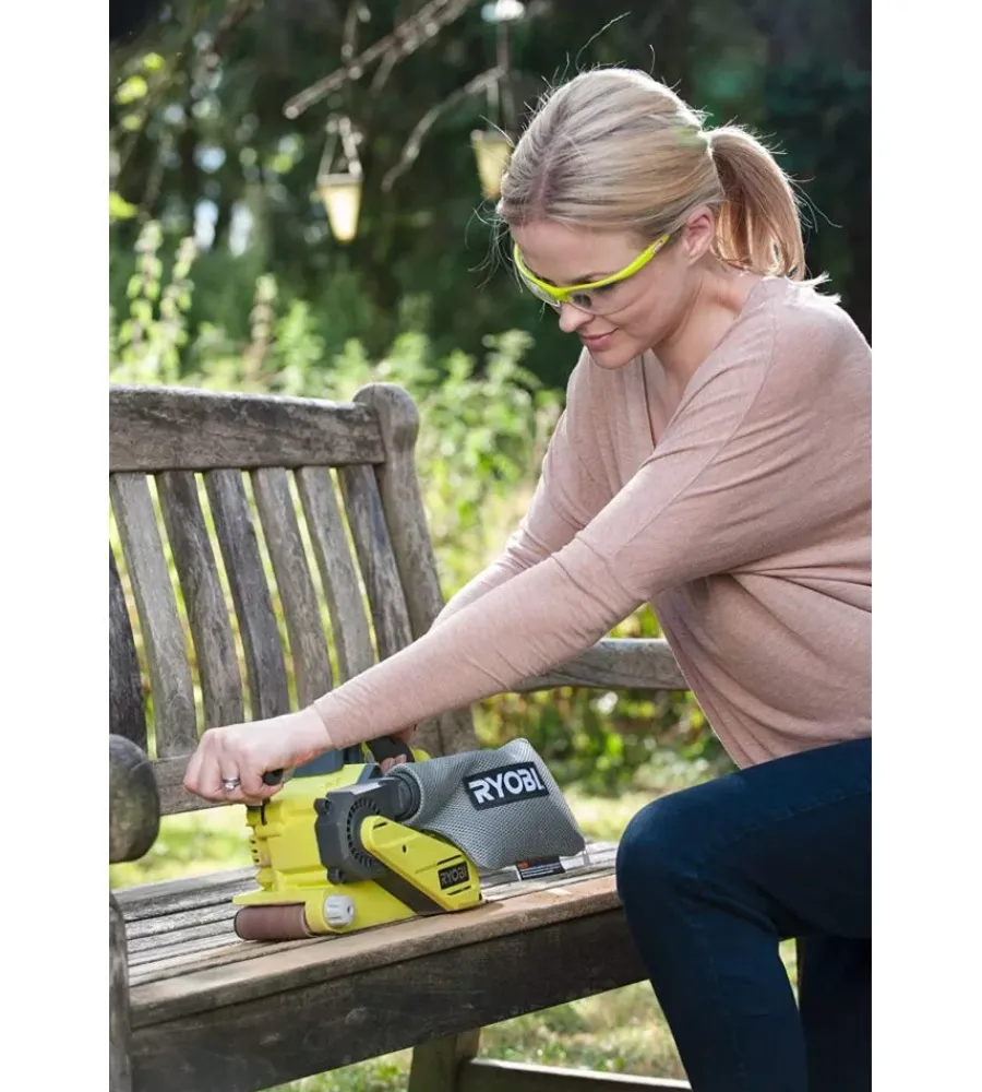Levigatrici-Ryobi Levigatrice a nastro a batteria "r18bs-0" 18v, solo corpo macchina