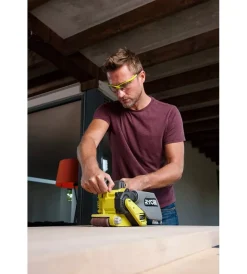 Levigatrici-Ryobi Levigatrice a nastro a batteria
