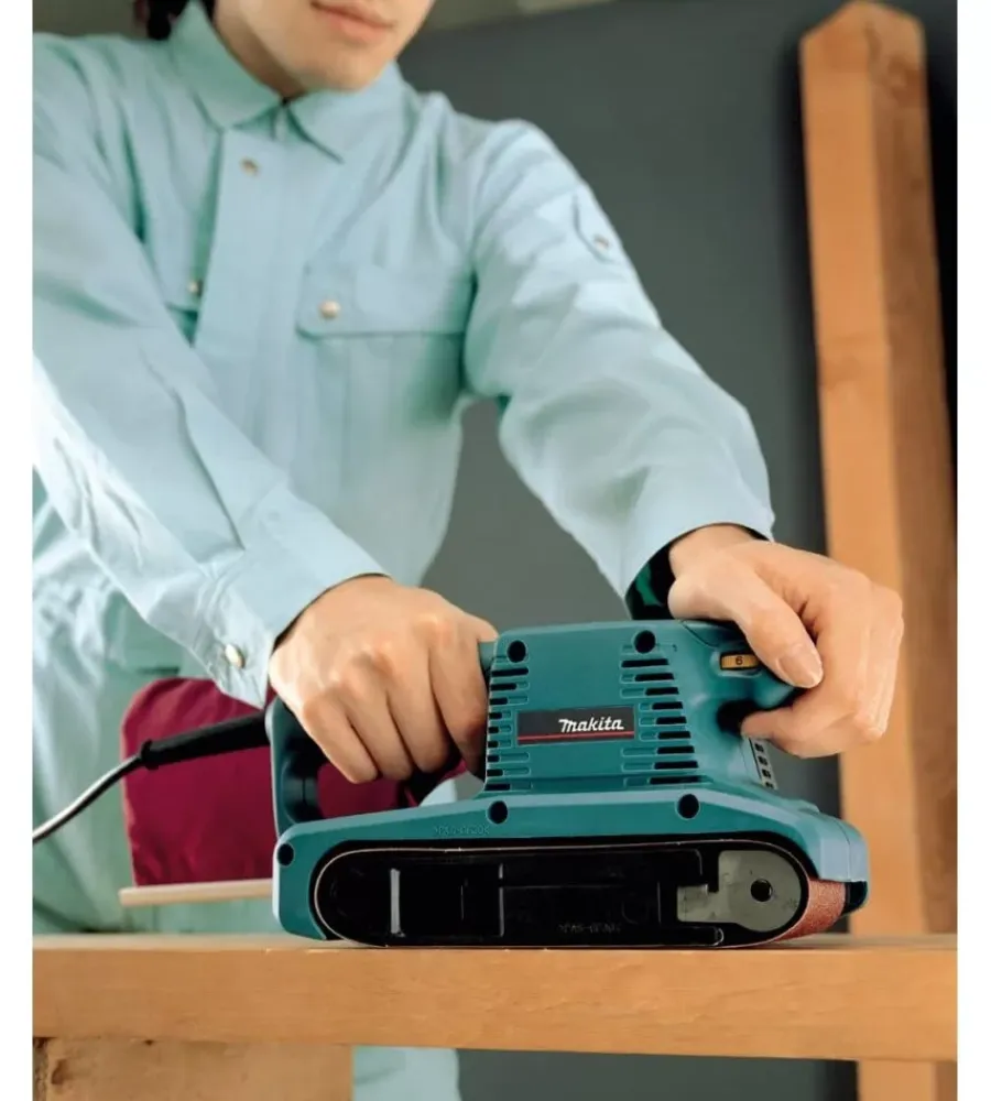 Levigatrici-Makita Levigatrice a nastro "9911j" 650 w