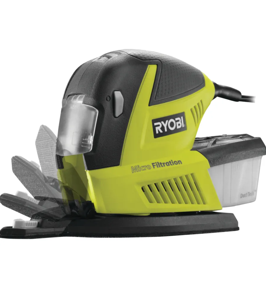 New Levigatrice mouse multiuso 3 in 1 "rms180-s" 180 w Levigatrici