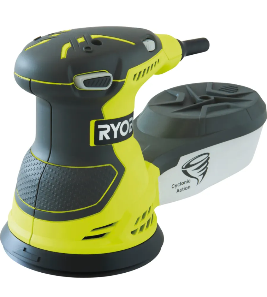 Levigatrici-Ryobi Levigatrice rotorbitale elettrica "ros300" 300 w