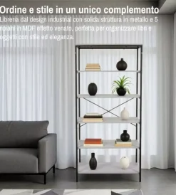 Best Libreria 5 ripiani 