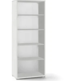 Sarmog Librerie|Libreria h185 l71 finitura ossido bianco