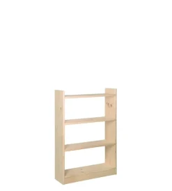 Clearance Libreria modello "gala" con 3 ripiani - 80x25x118 cm Scaffali In Legno