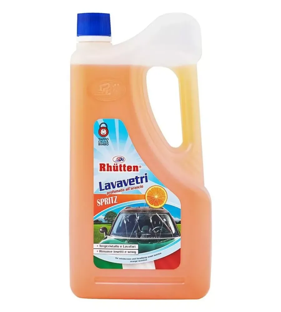 Best Liquido lavavetri per vaschette tergicristallo e lavafari con profumazione agrumata allo spritz 2 l Chimico Pulizia