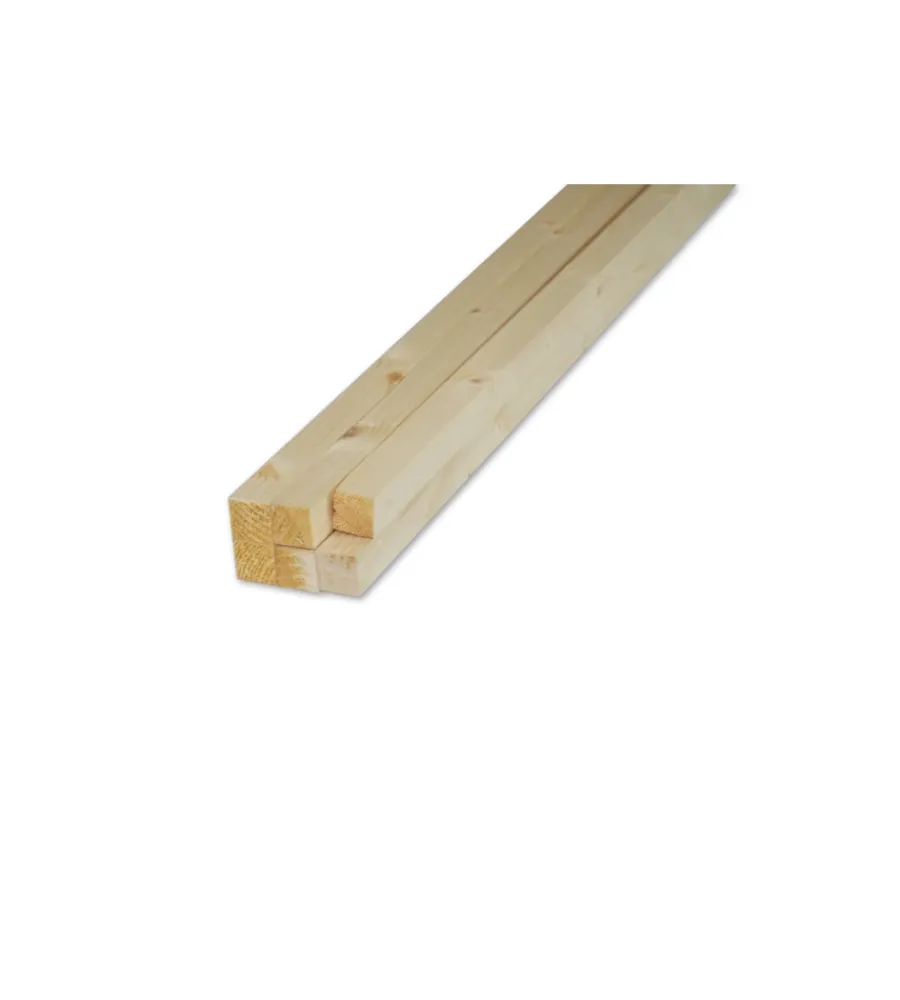 Listelli Abete Piallati- Listello in abete piallato 20 x 20 x 1000 mm