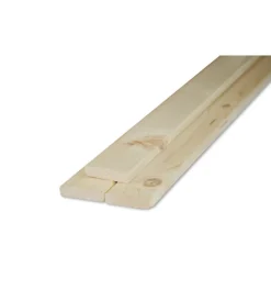 Clearance Listello in abete piallato 15 x 60 x 1000 mm Listelli Abete Piallati