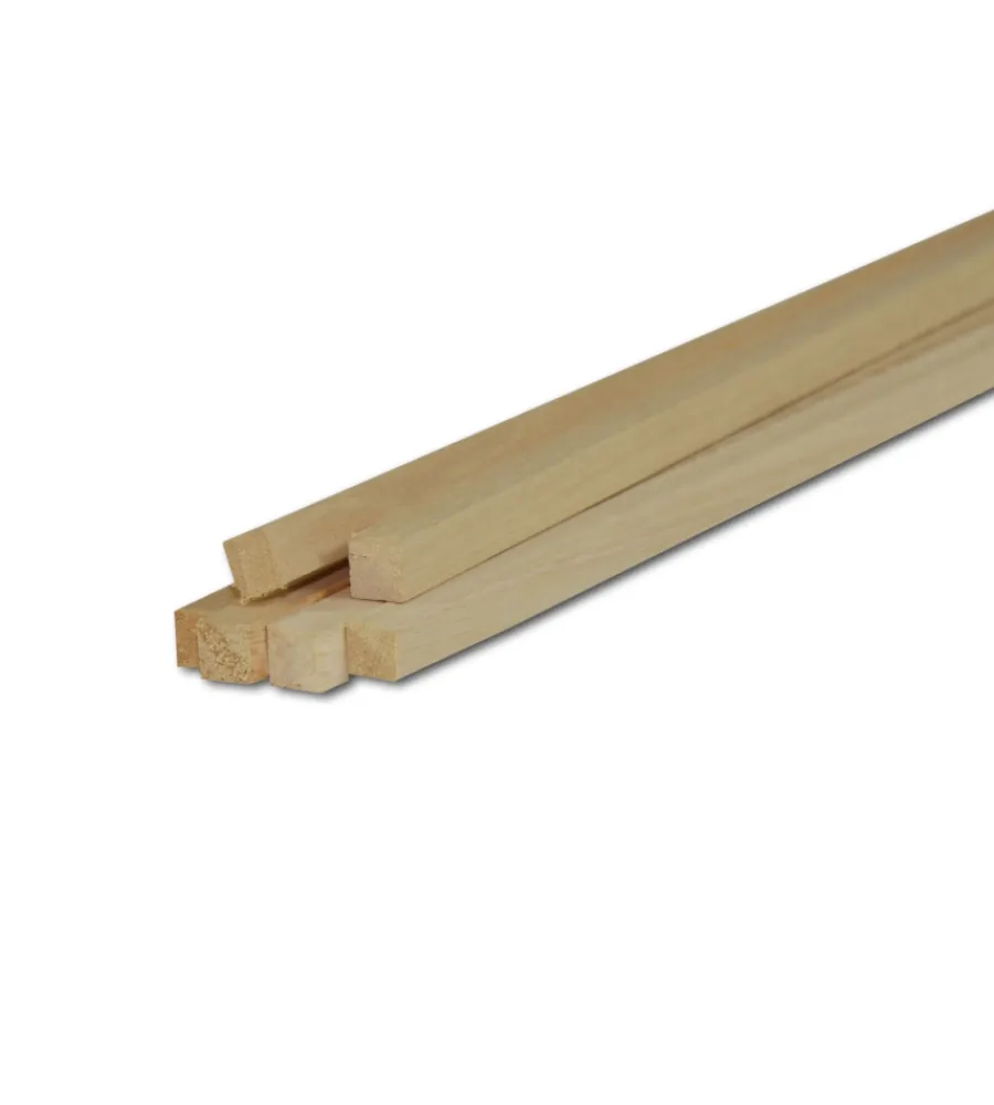 Online Listello in samba/ayous 20 x 20 x 2500 mm Listelli Ayous Piallati