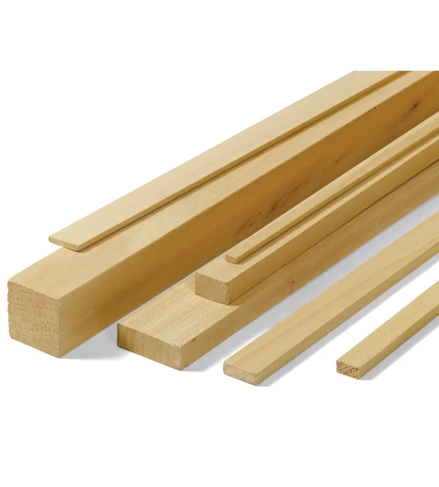Online Listello in samba/ayous 20 x 60 x 2500 mm Listelli Abete Segati