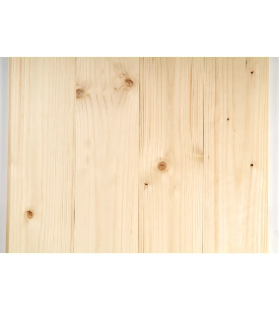 Listoni-Pircher Listone doppio uso in abete grezzo 19 x 121 x 3000 mm