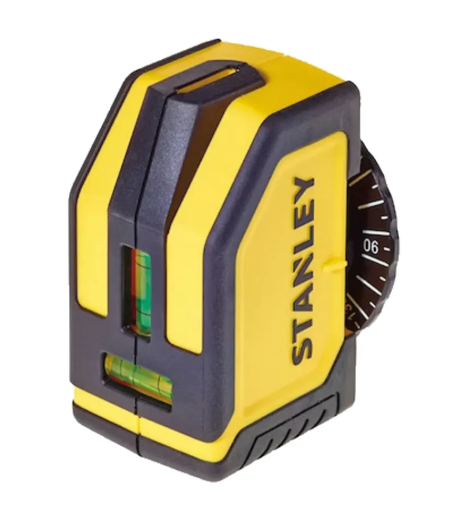 Strumenti Di Misurazione-Stanley Livella laser manuale da parete , 5 metri