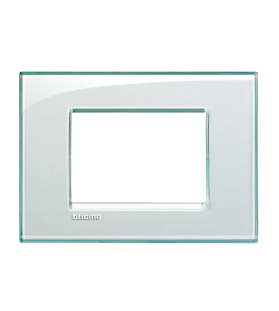 Serie Civili- Ll placca 3p acquamarina - bticino.