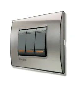 Discount Ll placca 3p fumo di londra - bticino. Serie Civili