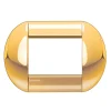Best Ll placca 3p oro - bticino. Serie Civili