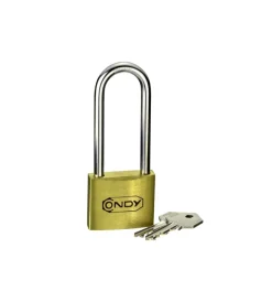 Serratura E Sicurezza- Lucchetto in ottone pesante arco lungo