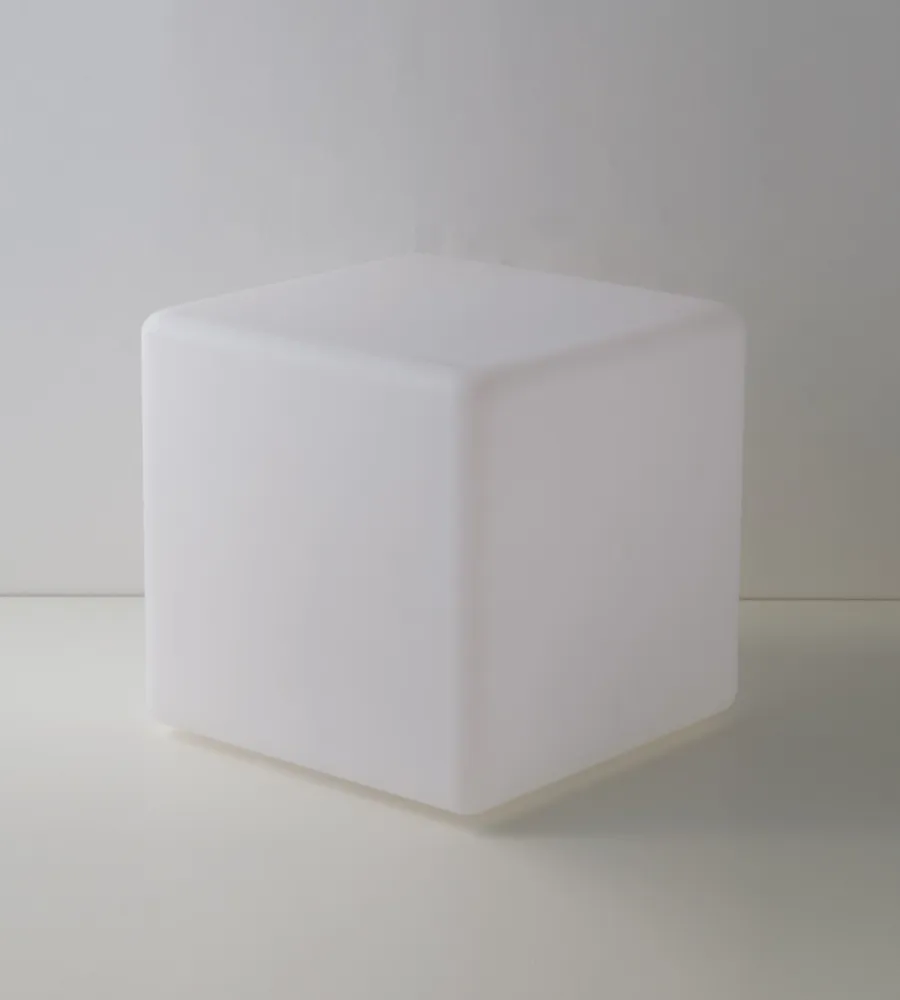 Illuminazione Per Esterno|Lume da giardino solare led "geco" bianco 30x30x30, 1.5 w