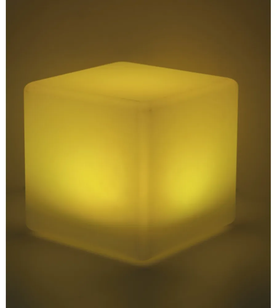 Illuminazione Per Esterno|Lume da giardino solare led "geco" bianco 30x30x30, 1.5 w