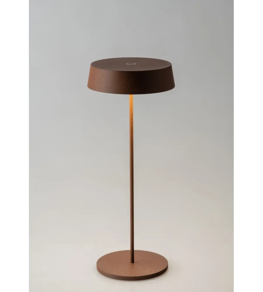 Illuminazione Per Esterno- Lume led portatile "cocktail" corten 29,5 x 12 cm, 2.2 w