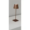 Illuminazione Per Esterno- Lume led portatile "drink" corten 38x11 cm, 2.2 w