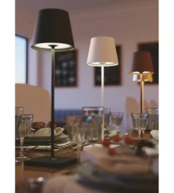 Illuminazione Per Esterno- Lume led portatile "drink" bianco 38x11 cm, 2.2 w