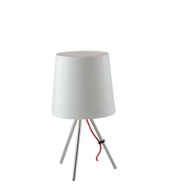 Clearance Lume "marley" in metallo e alluminio bianco, h 43,5 cm Illuminazione Per Interno