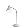 Illuminazione Per Interno- Lume "people" in metallo bianco con diffusore orientabile, h 52 cm