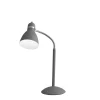 Illuminazione Per Interno|Lume "people" in metallo grigio con diffusore orientabile, h 52 cm
