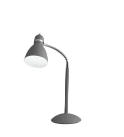 Illuminazione Per Interno|Lume "people" in metallo grigio con diffusore orientabile, h 52 cm