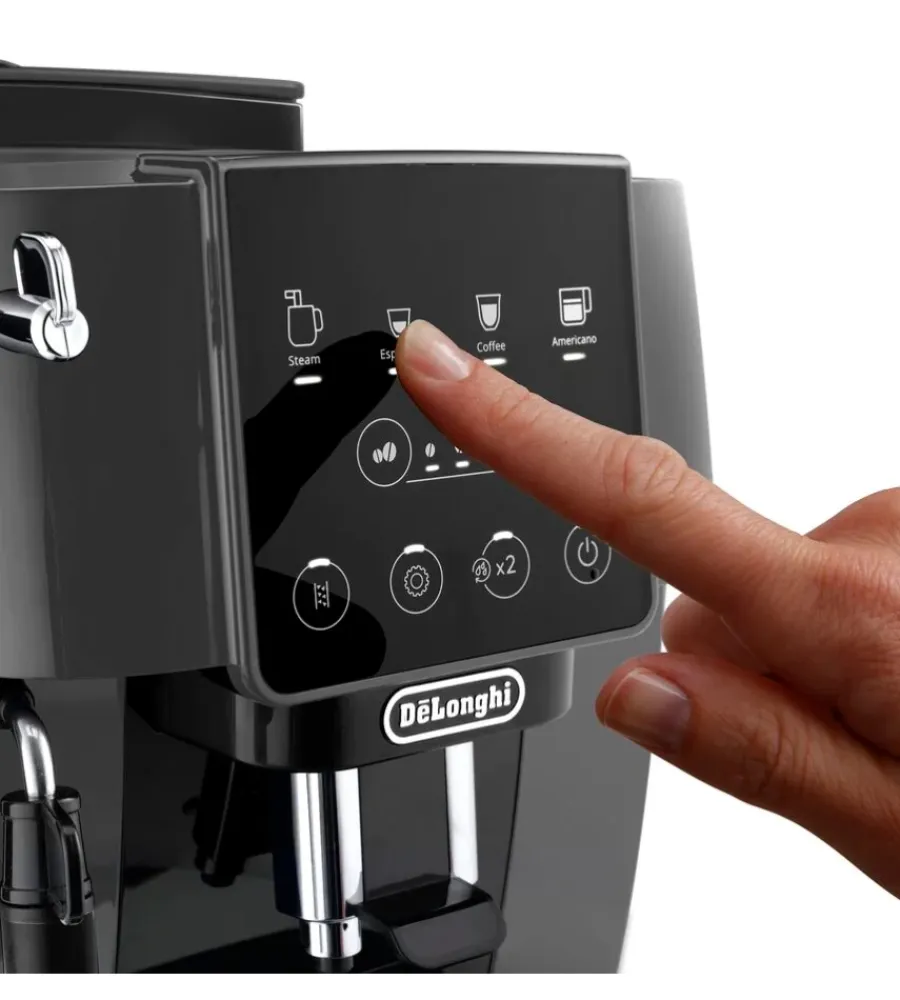 Piccoli Elettrodomestici- Macchina da caffè automatica "ecam220.22.gb" con funzioni avanzate colore nero