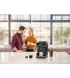 Piccoli Elettrodomestici-Philips Macchina da caffè automatica "ep2231/40" con sistema "lattego", 1500 w