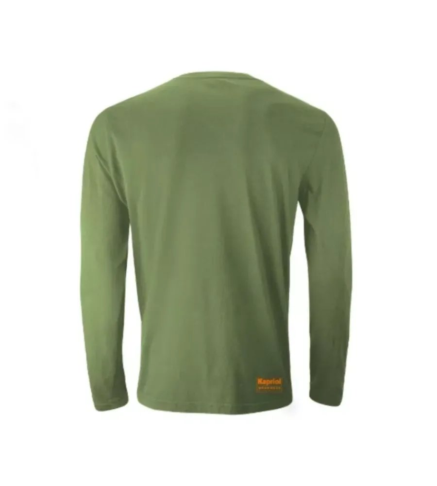 Maglia maniche lunghe da lavoro "enjoy" verde tg m T-Shirt E Camicie|T-Shirt E Camicie