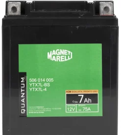 Sale Magneti marelli batteria moto scooter 7ah 12v 75a agm sigillata polo positivo dx Elettrico