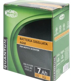 Sale Magneti marelli batteria moto scooter 7ah 12v 75a agm sigillata polo positivo dx Elettrico