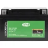New Magneti marelli batteria moto e scooter 7ah 12v 90a tecnologia agm sigillata polo positivo sinistro Elettrico