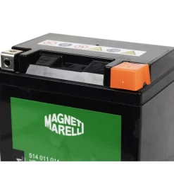 Elettrico- Magneti marelli batteria moto e scooter 14ah 12v 185a tecnologia agm sigillata polo positivo destro