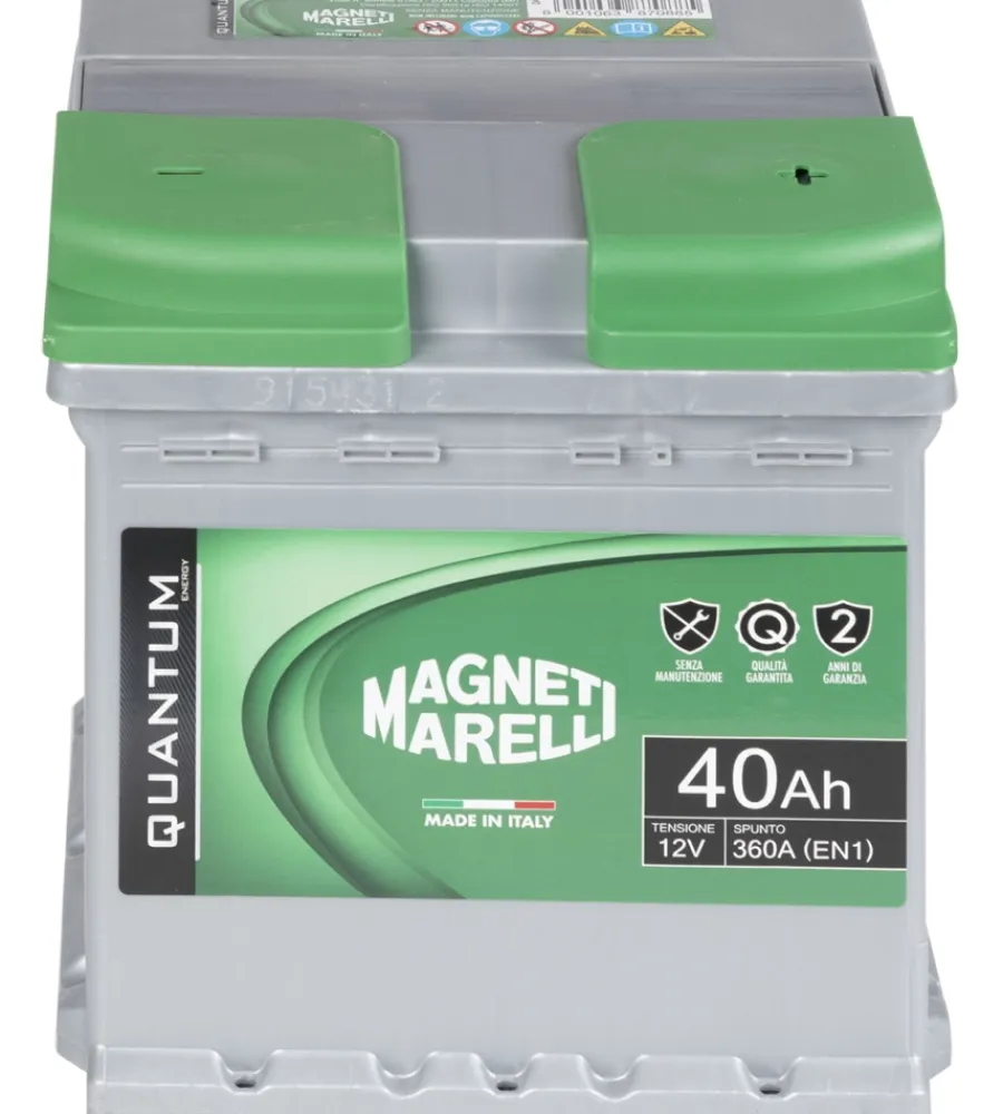 Elettrico- Magneti marelli batteria per auto 40ah 12v 330a en1 per cassetta l0