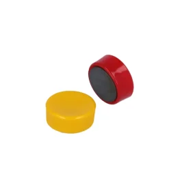 Online Magneti tondi ø 25 mm. con copertura in plastica colori assortiti 3 pz. Ferramenta Per Mobili E Infissi