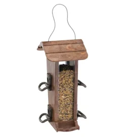 Ferplast Accessori Gabbie|Mangiatoia silos per uccelli selvatici "jok 21", 19x17x32 cm -