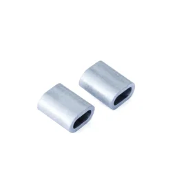 Sistemi Di Fissaggio|Manicotti in alluminio ø 5 mm. per impiombature 2 pz.