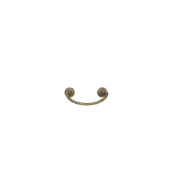 Hot Maniglietta anticata - 85x34 mm. - anticato Ferramenta Per Mobili E Infissi