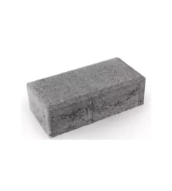 Hot Massello autobloccante in cemento colore grigio, 10x20x5 cm Cementi Malte E Intonaci