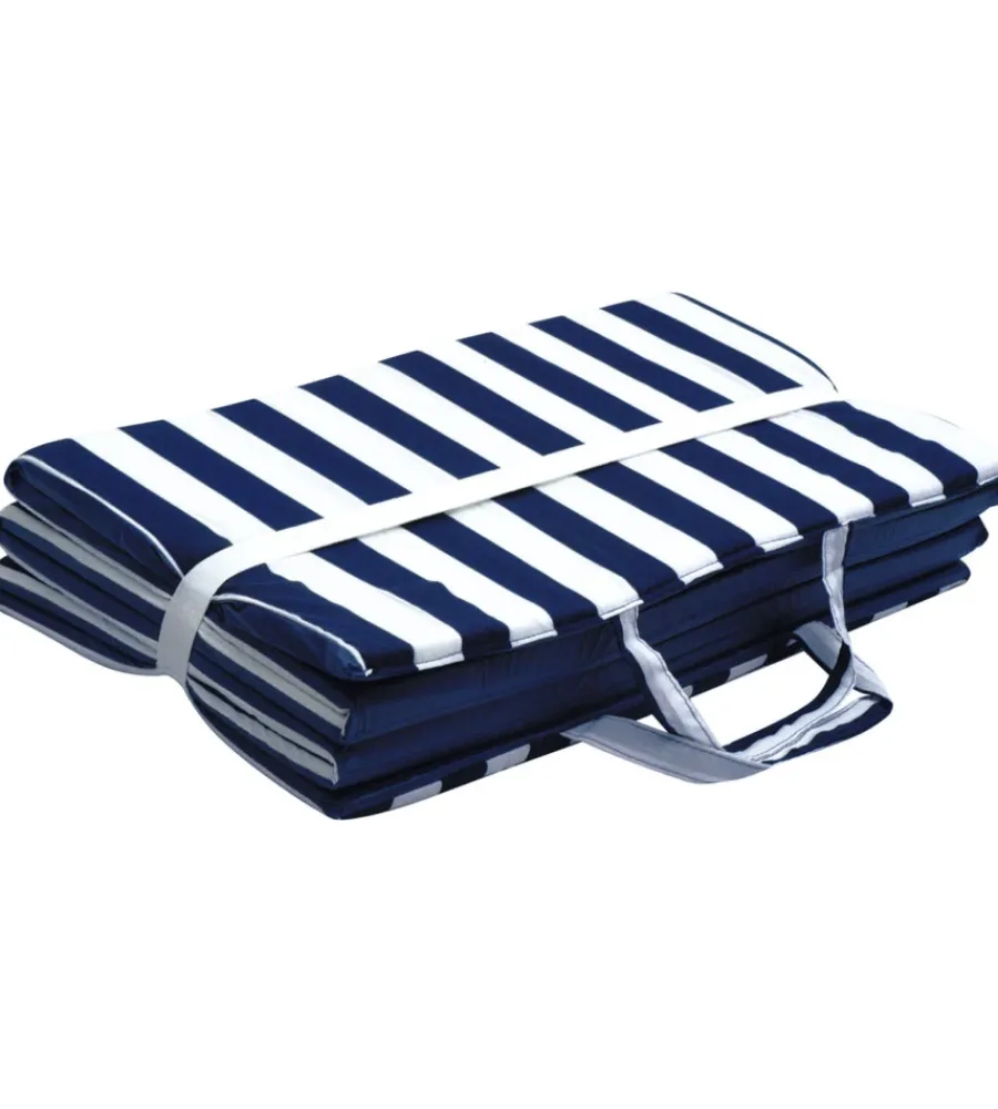 Campeggio-Brunner Materassino da spiaggia imbottito e impermeabile "grenada" fantasia 183x54x3 cm