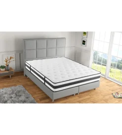 Discount Materasso matrimoniale a molle "pocket" 160x190x22 cm Letti E Comodini